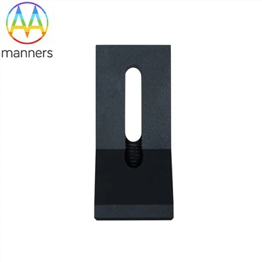 Các bộ phận nhôm gia công CNC Anodizing màu đen