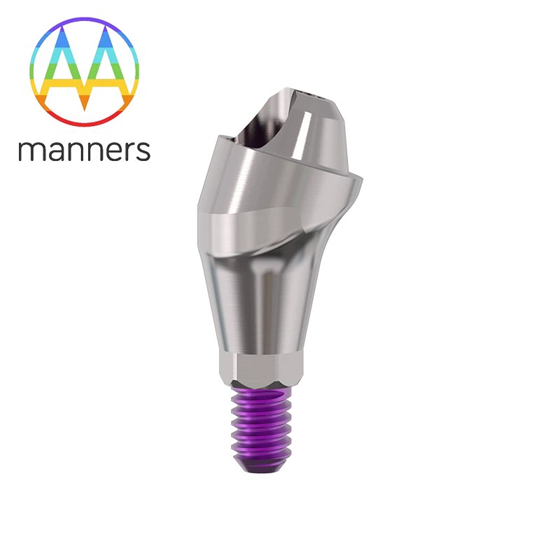 angulated abutment for small inplant 45 deg angulated abutment for small inplant 45 deg