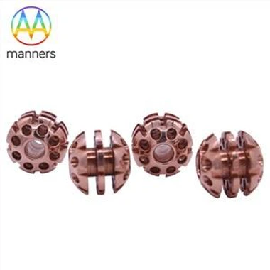 Cnc gia công biến sản phẩm đồng với khoan